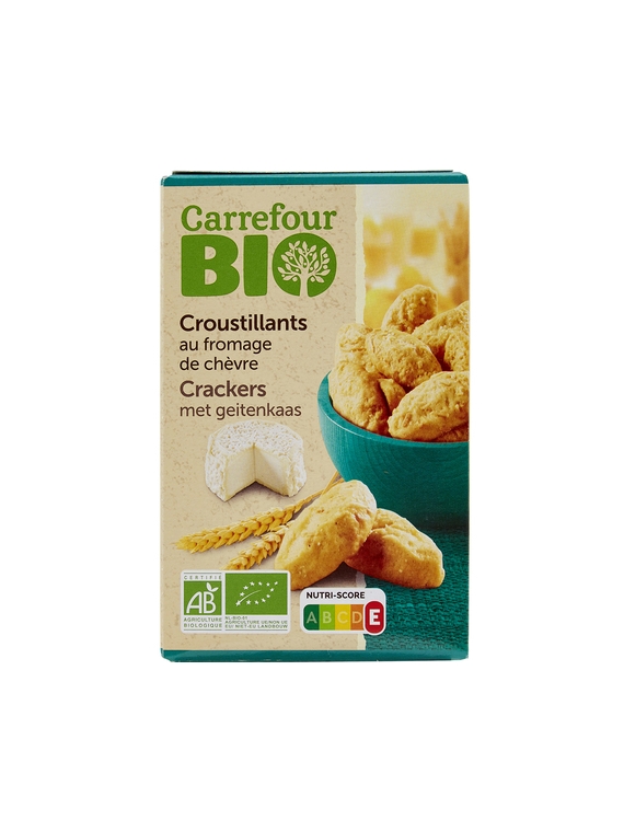 Croustillants au Fromage de chèvre Bio CARREFOUR BIO