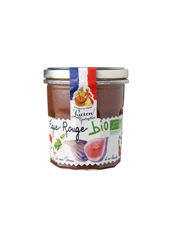 Confiture Figue Rouge Bio LUCIEN GEORGELIN