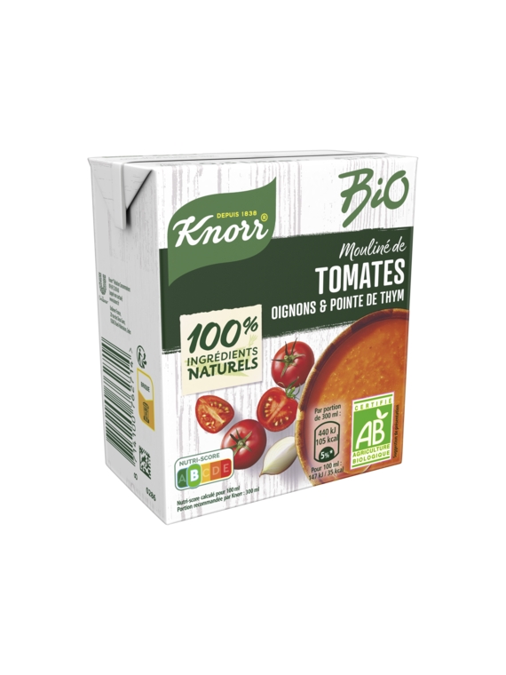 Soupe  Tomates Oignons Herbes Bio KNORR