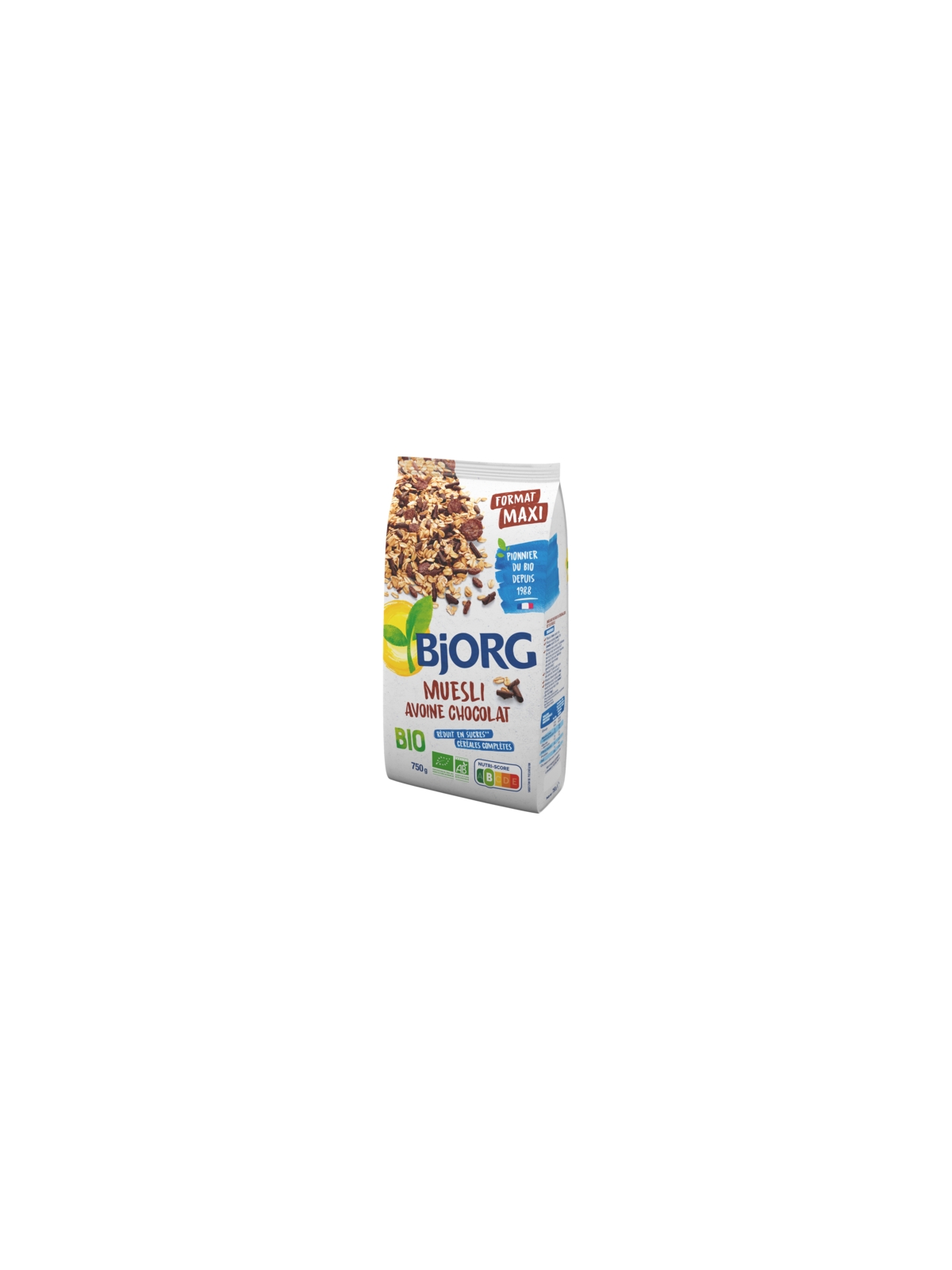 Céréales bio muesli avoine chocolat BJORG