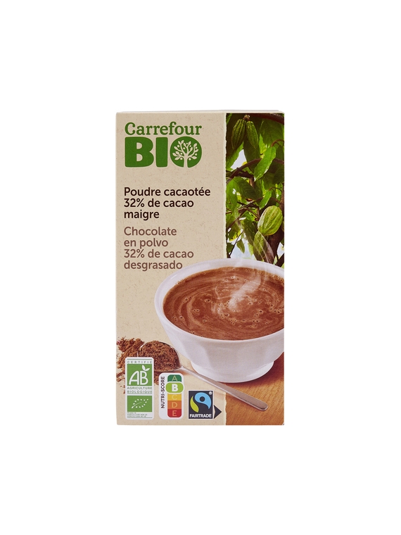 Poudre Cacaotée CARREFOUR BIO