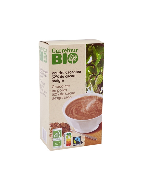 Poudre Cacaotée CARREFOUR BIO