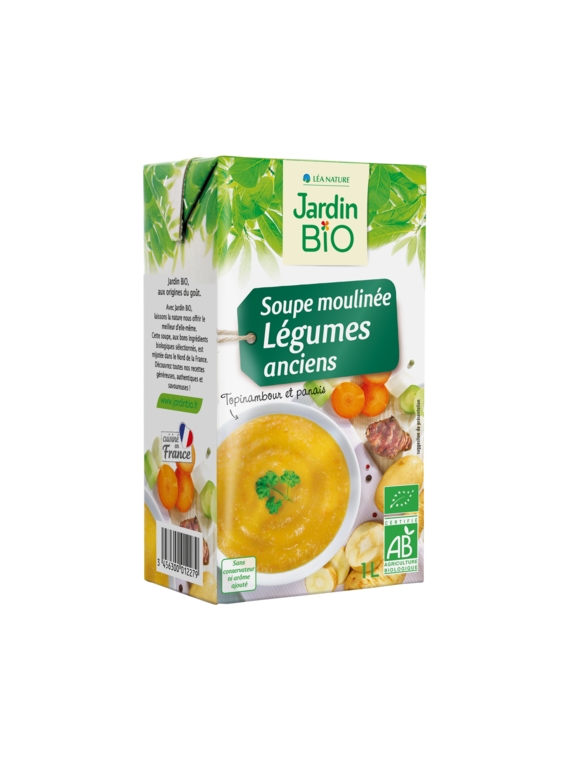 Soupe Moulinée Légumes Anciens JARDIN BIO ETIC