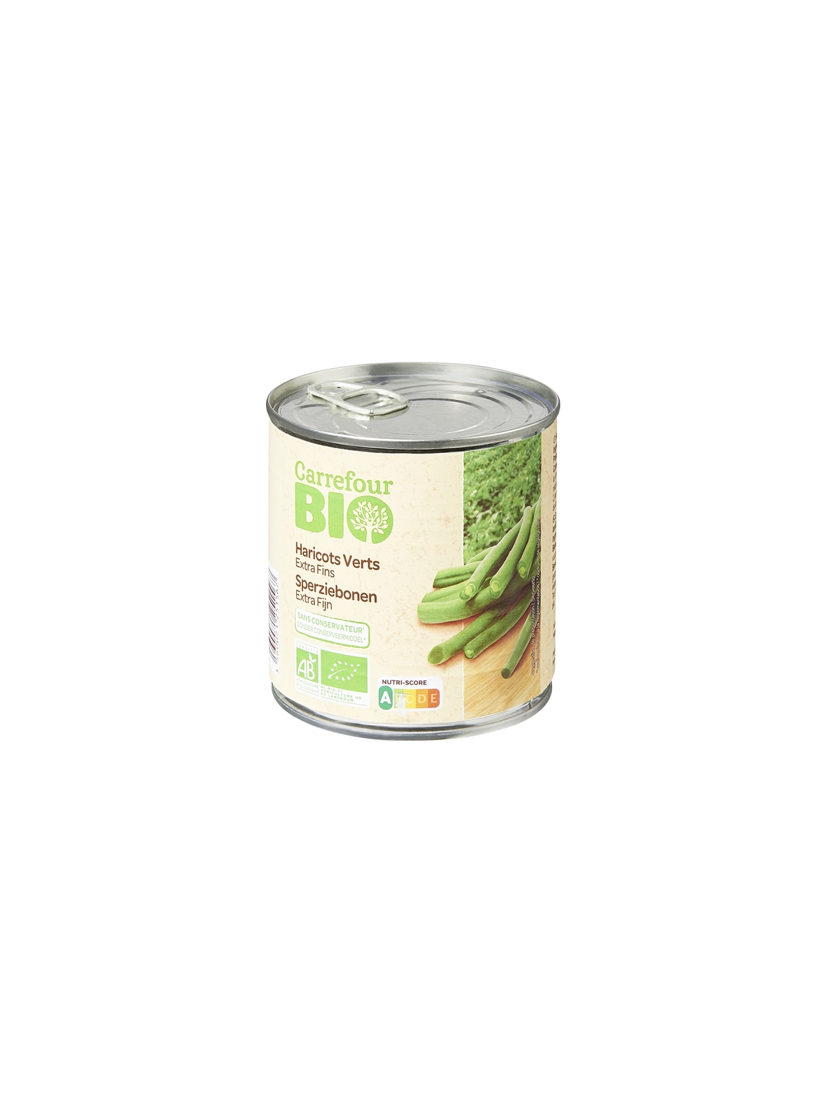 Haricots Verts Extra Fins CARREFOUR BIO