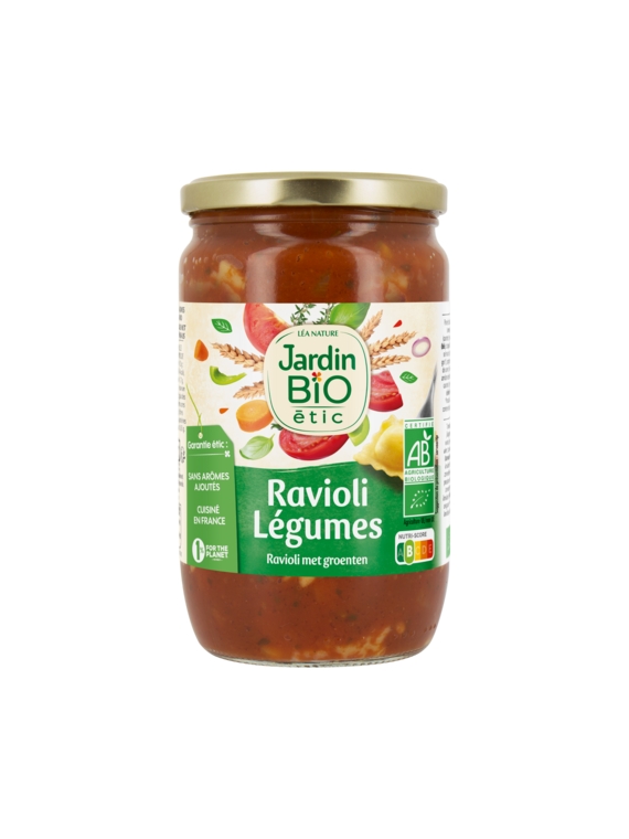 Ravioli Légumes JARDIN BIO ETIC