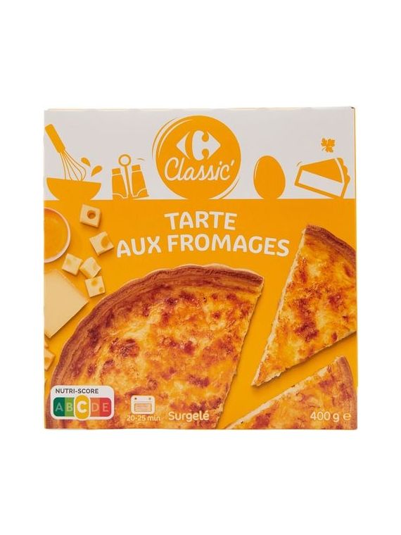 400G TARTE 3FROMAGES CRF