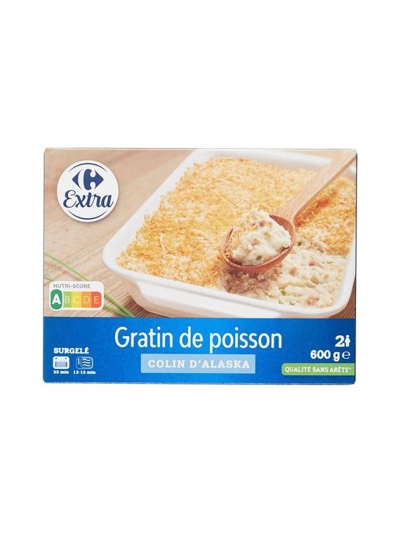 600G GRATIN DE POISSON CRF