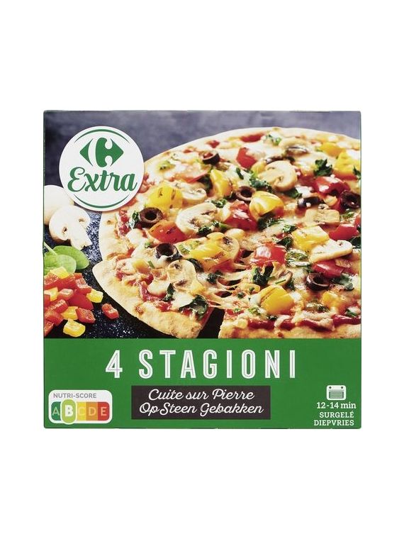 400G PIZZA 4STAGIONI CRF