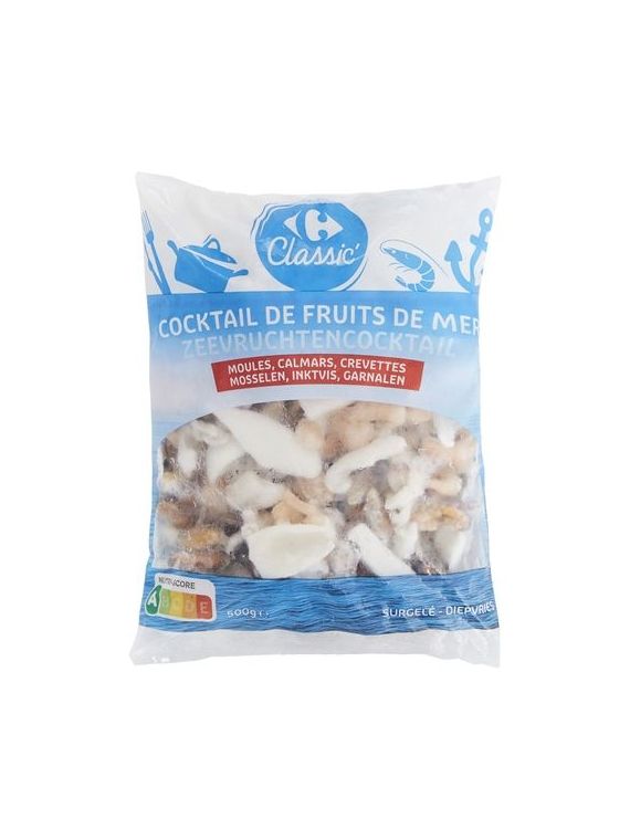 500G COCKTAIL FRUIT DE MER CRF