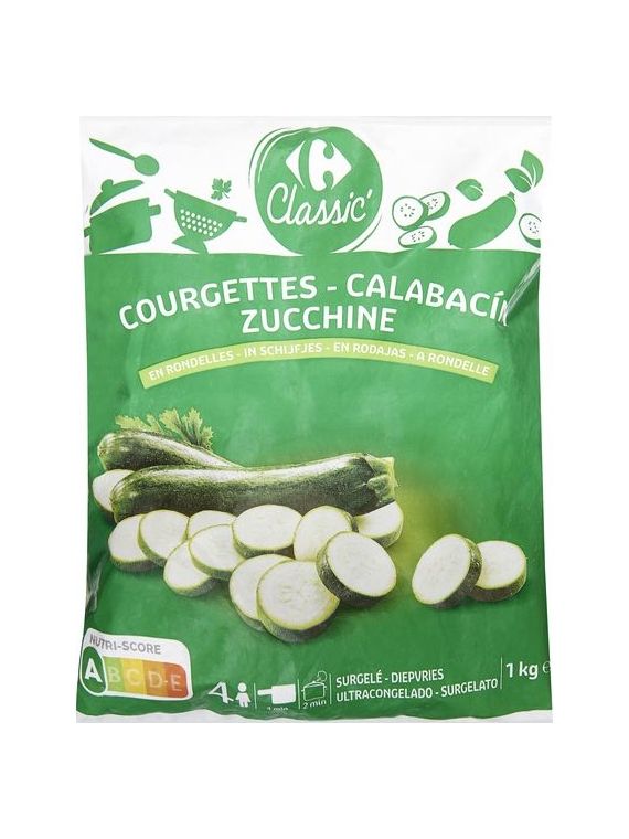 1KG COURGETTE RONDEL.PLANE CRF