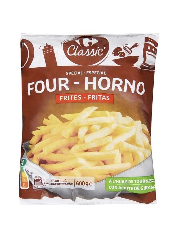 600G FRITE AU FOUR 9/9 CRF