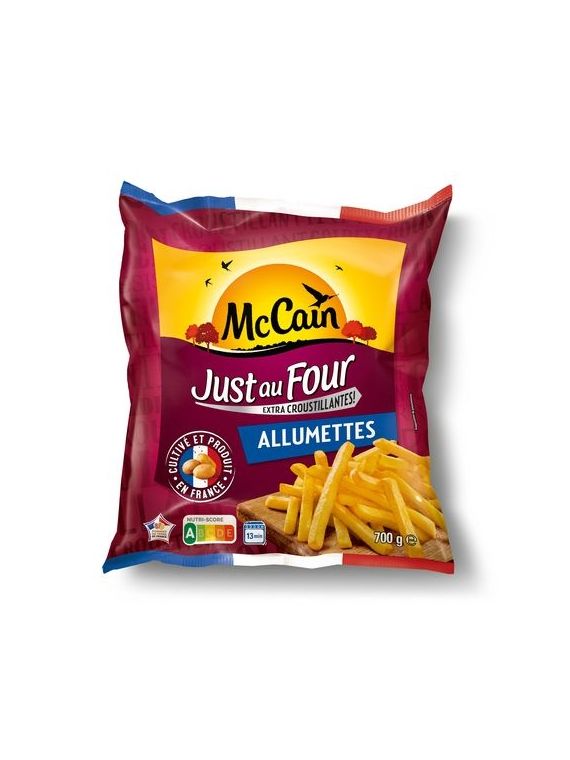 Frites just au four allumettes MCCAIN