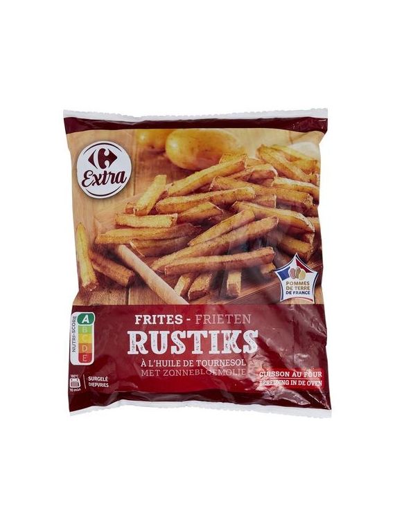 Frites rustiks CARREFOUR EXTRA