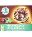 Glace Cône menthe chocolat CARREFOUR EXTRA