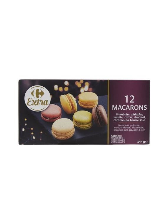 Macarons assortiment CARREFOUR EXTRA