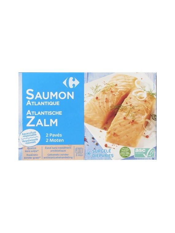 Pavés de saumon ASC CARREFOUR