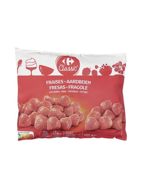 650G FRAISE ENTIERE CRF