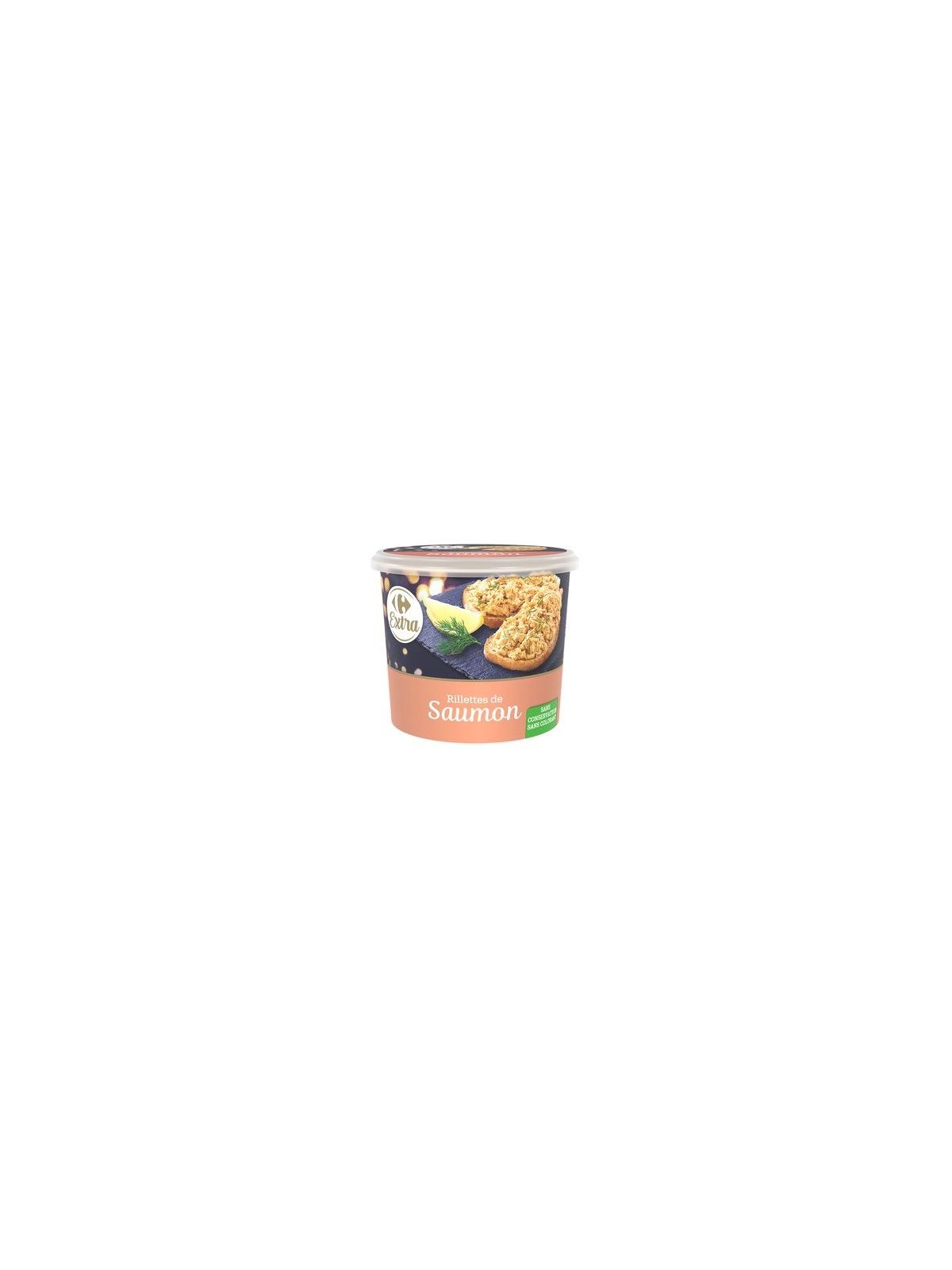 Rillettes de saumon CARREFOUR EXTRA