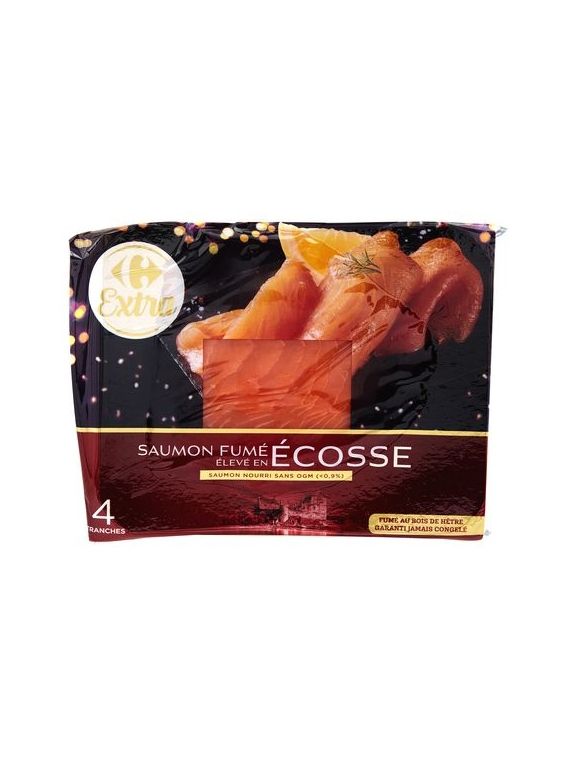 Saumon fumé Ecosse CARREFOUR EXTRA