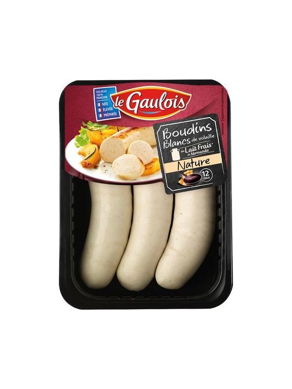 Boudin blanc de volaille LE GAULOIS