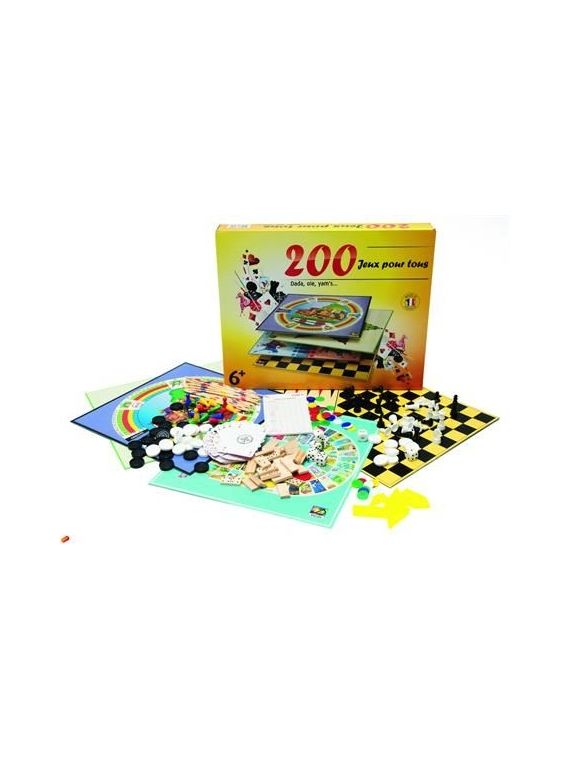 Coffret 200 jeux pour tous CARREFOUR