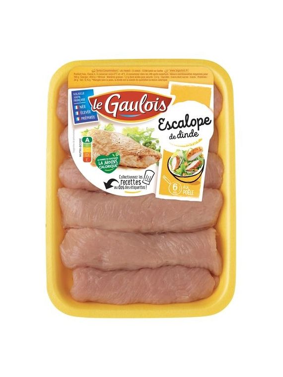 Escalopes de dinde LE GAULOIS