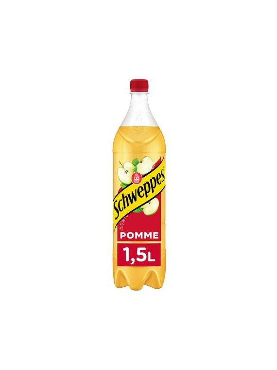 1.5L SCHWEPPES POMME PET