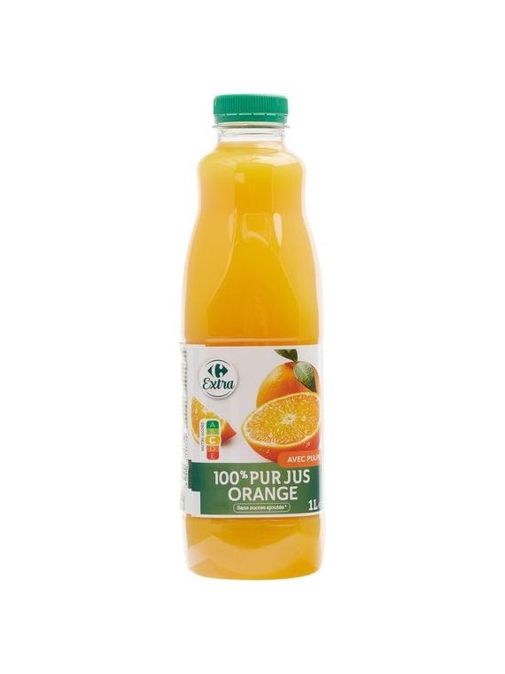 1L P.JUS ORANGE 3%PULP.CRF