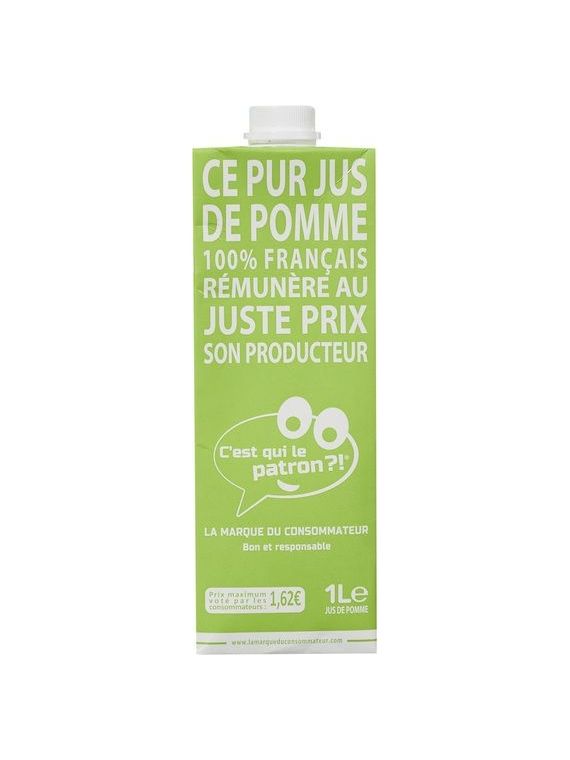 1L P.JUS POMME BRK CQLP