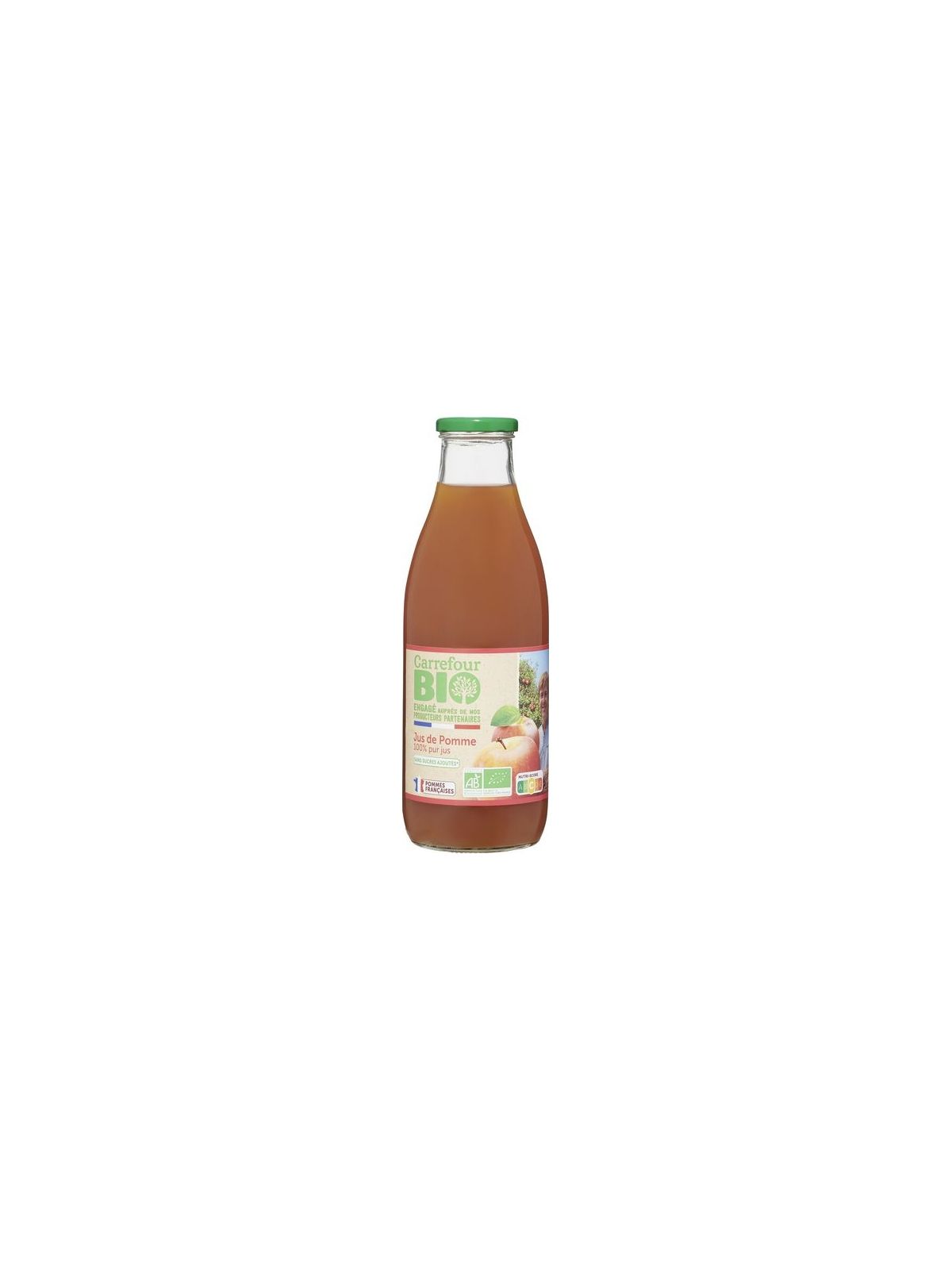 1L P.JUS POMME FRANCE BIO CRF