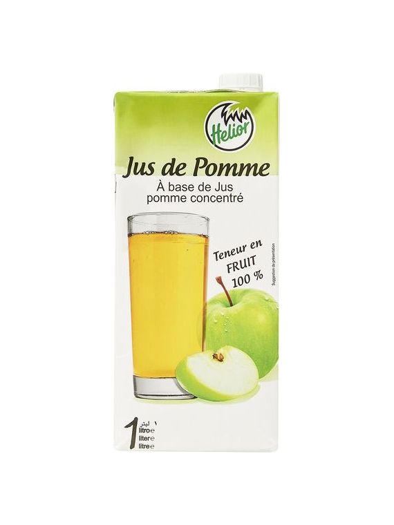 1L JUS POMME ABC HELIOR BRK