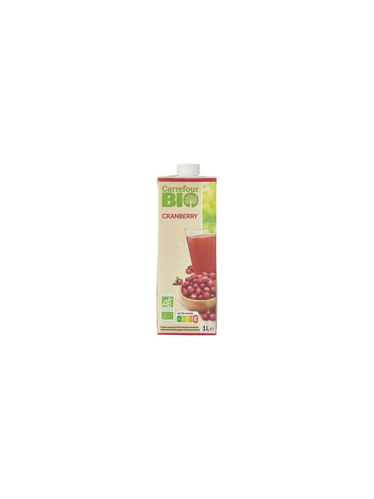 Boisson cranberry CARREFOUR BIO