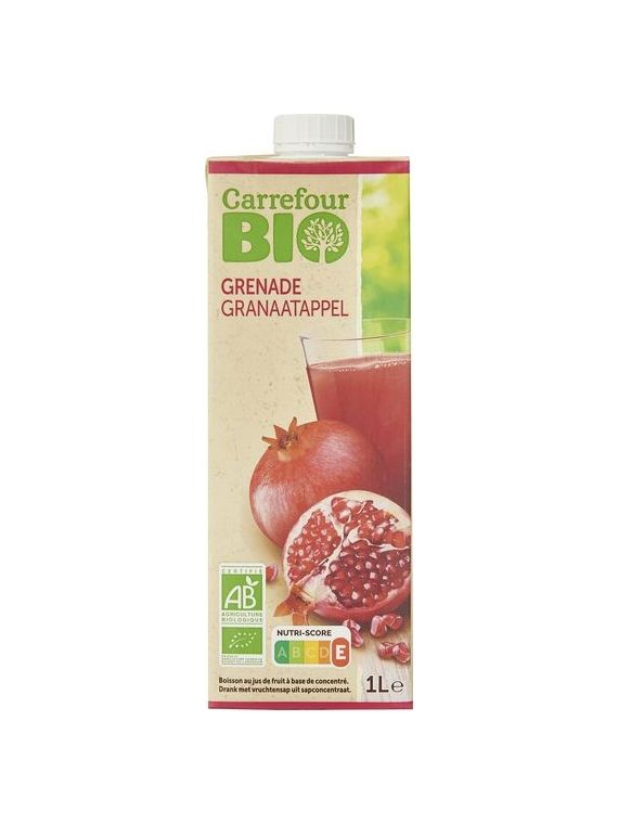 Boisson grenade CARREFOUR BIO