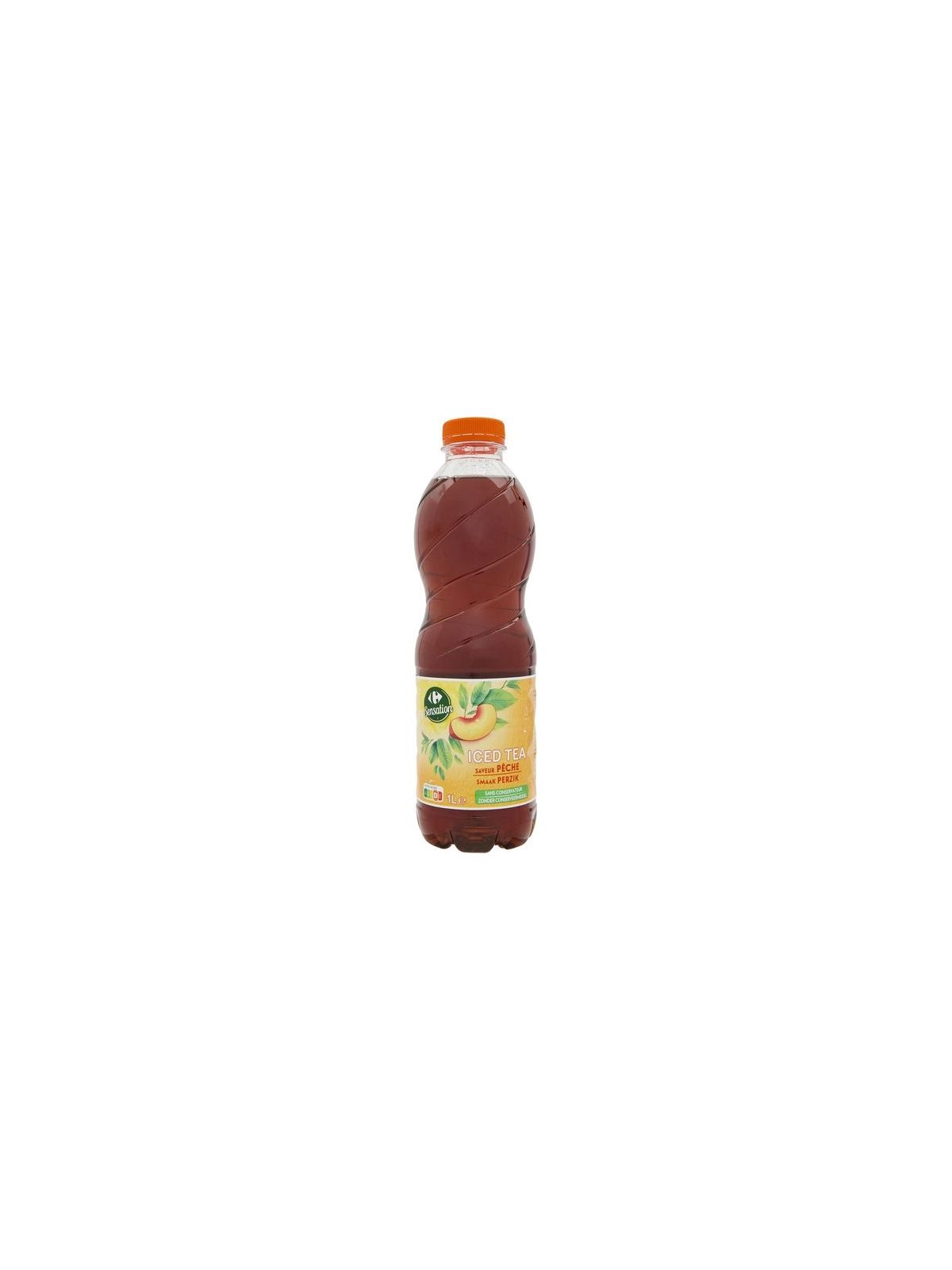 Boisson Iced Tea saveur pêche CARREFOUR SENSATION