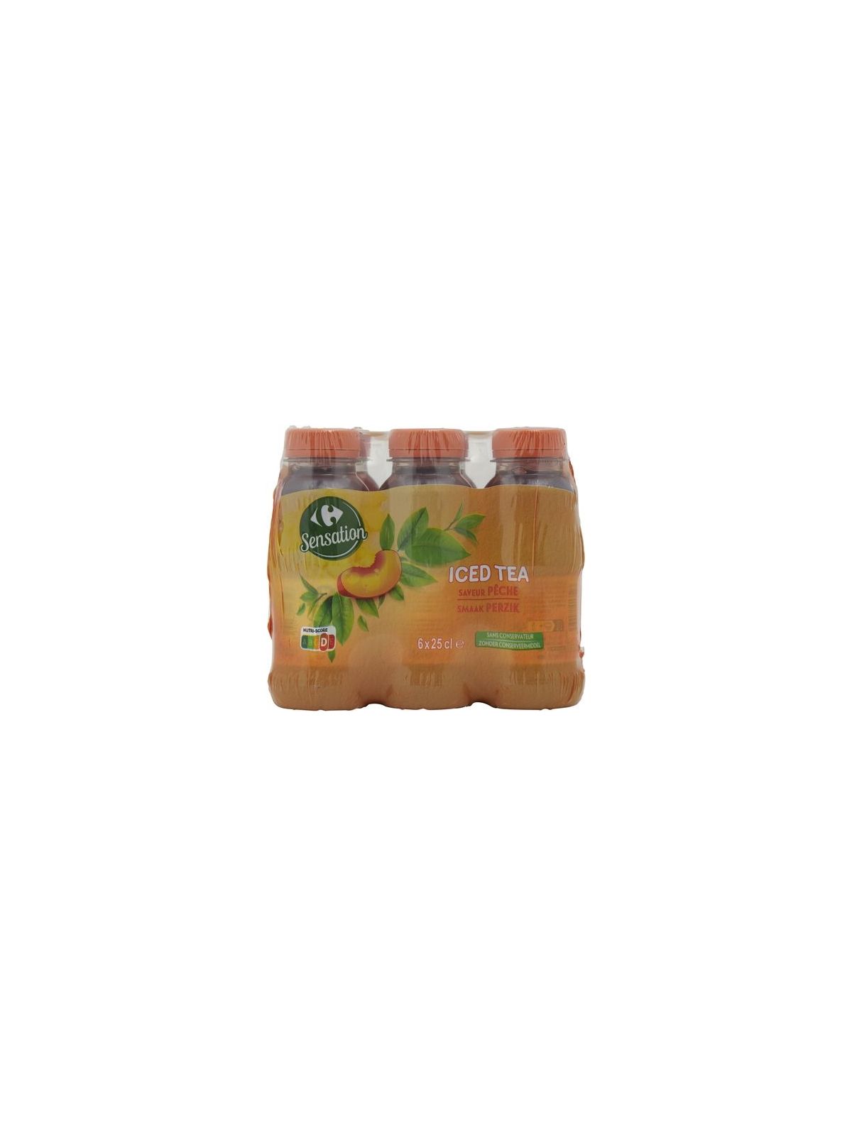 Boisson Iced Tea saveur pêche CARREFOUR