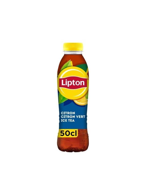 Boisson au thé saveur citron citron vert Ice Tea LIPTON