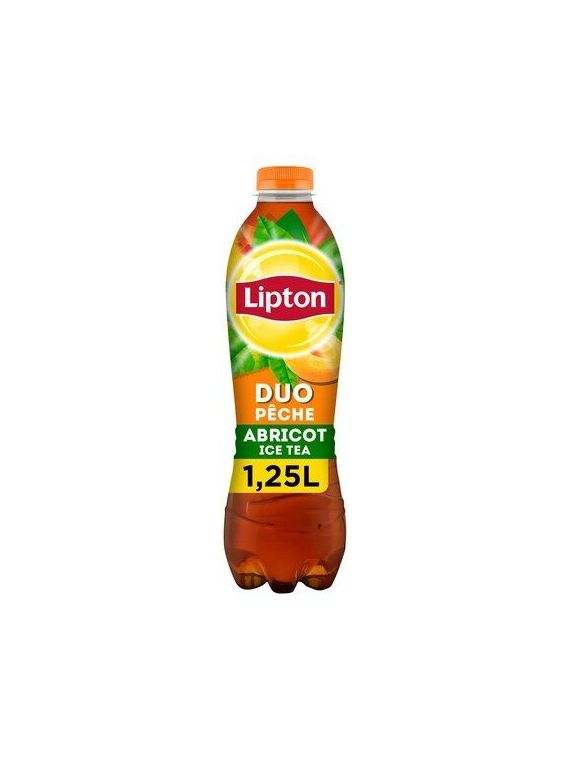 Boisson au thé glacé saveur pêche abricot LIPTON