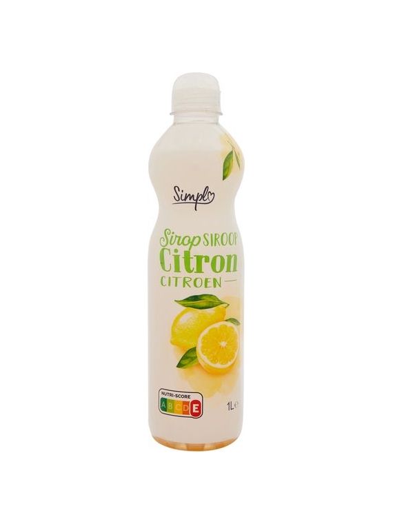 1L SIROP CITRON SIMPL