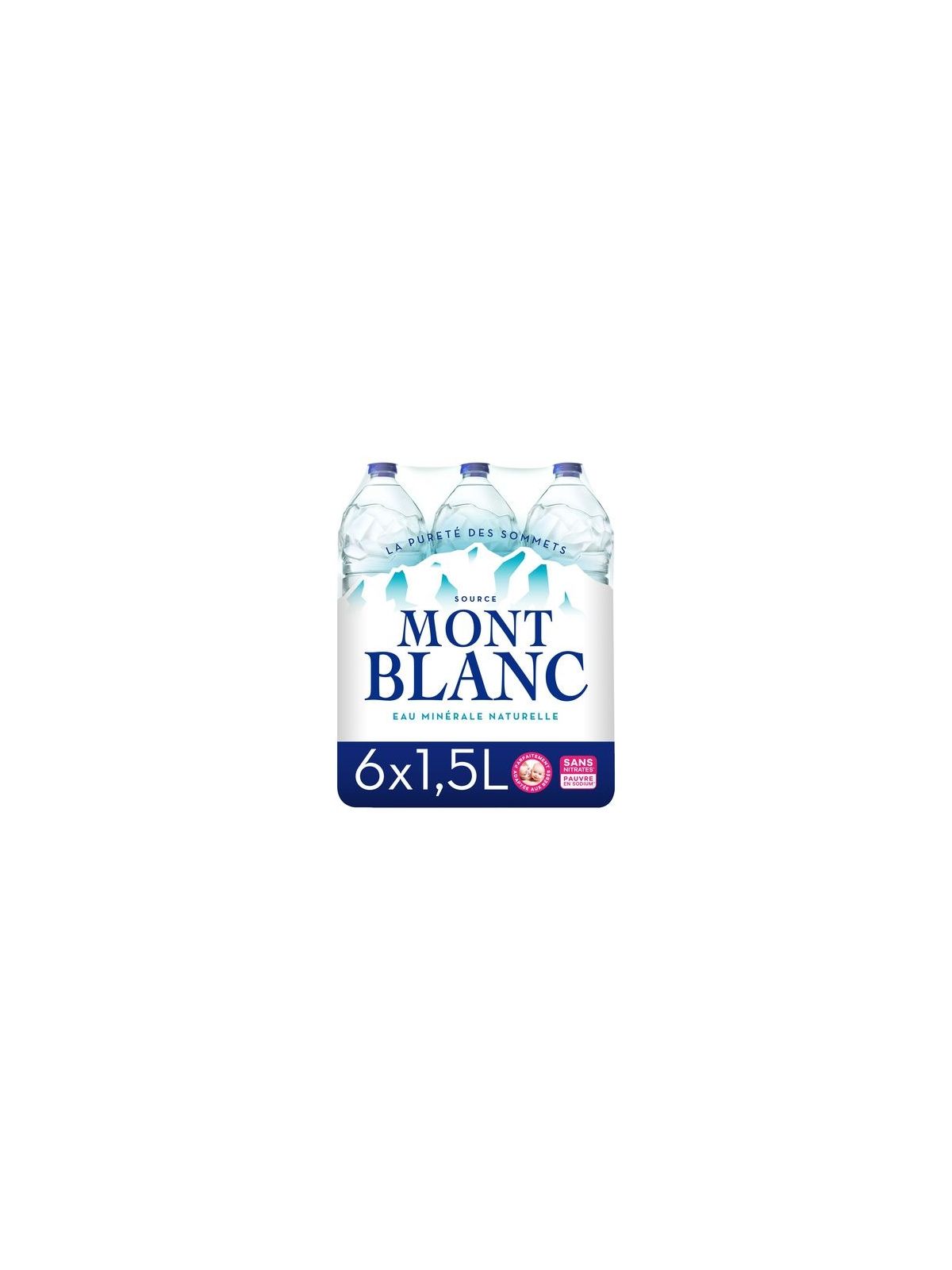 6X1.5L EAU MIN.MT BLANC