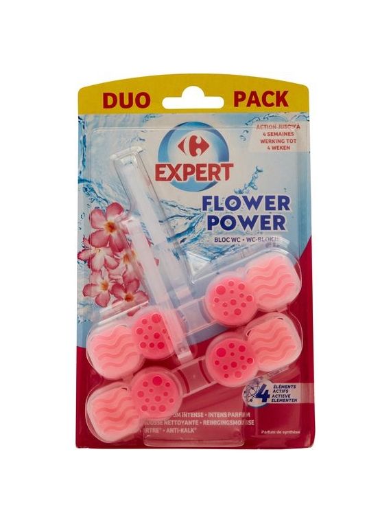 Blocs WC Flower Power CARREFOUR EXPERT