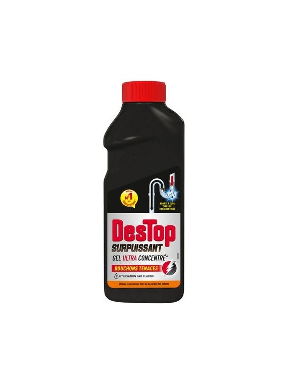 Déboucheur Gel Surpuissant - 1 dose DESTOP