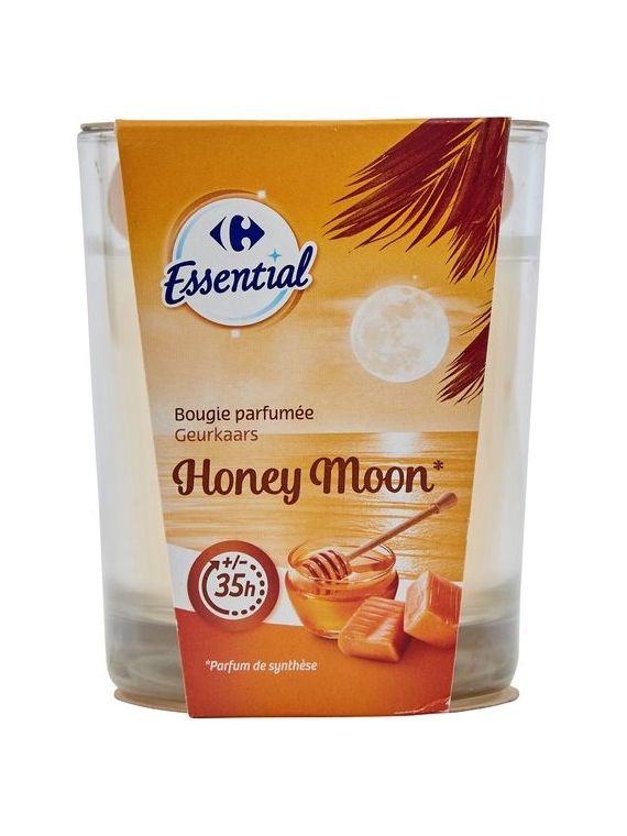 Bougie parfumée Honey Moon CARREFOUR ESSENTIAL