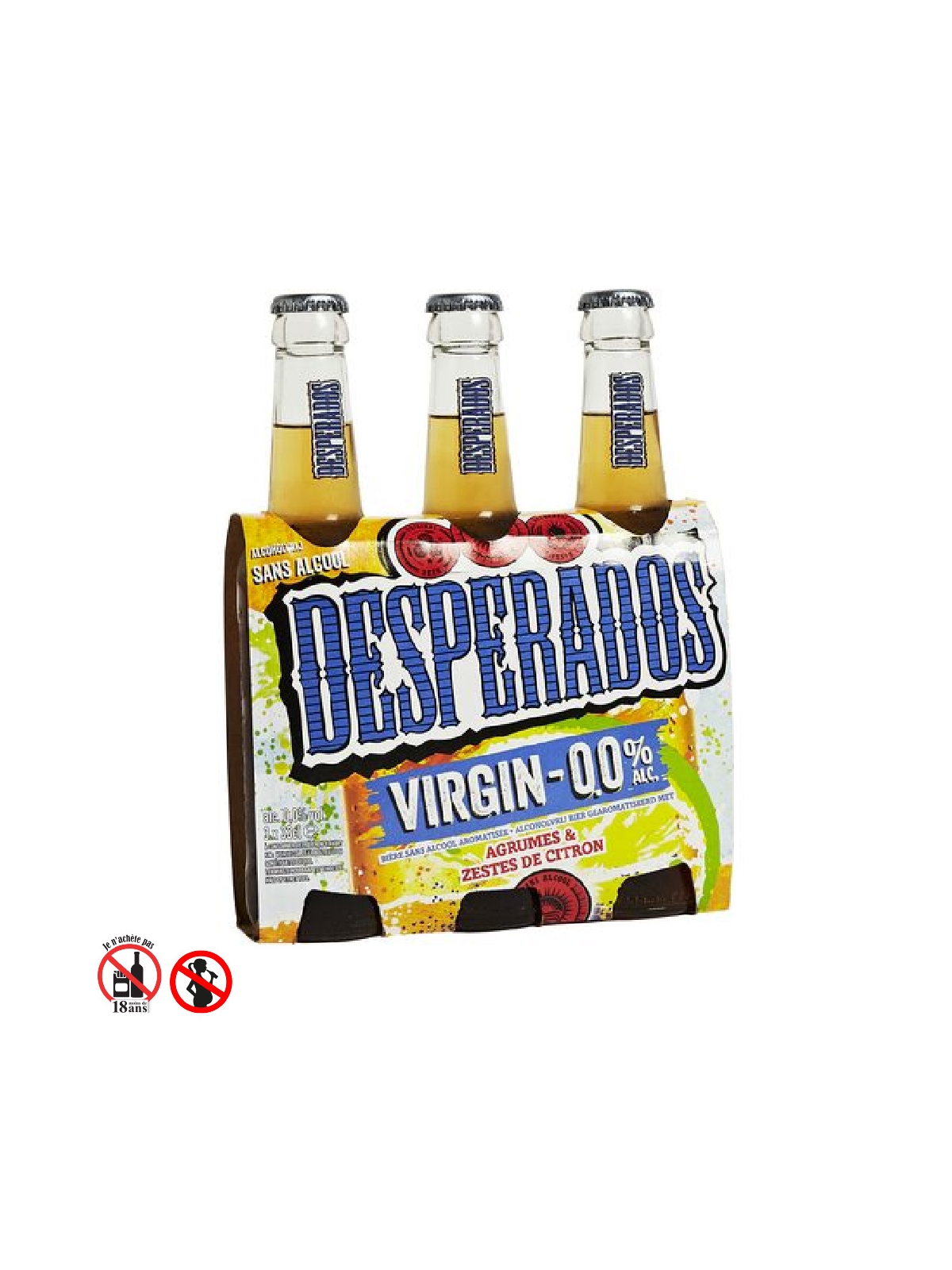 3X33CL BIERES 0%VIRGIN DESP