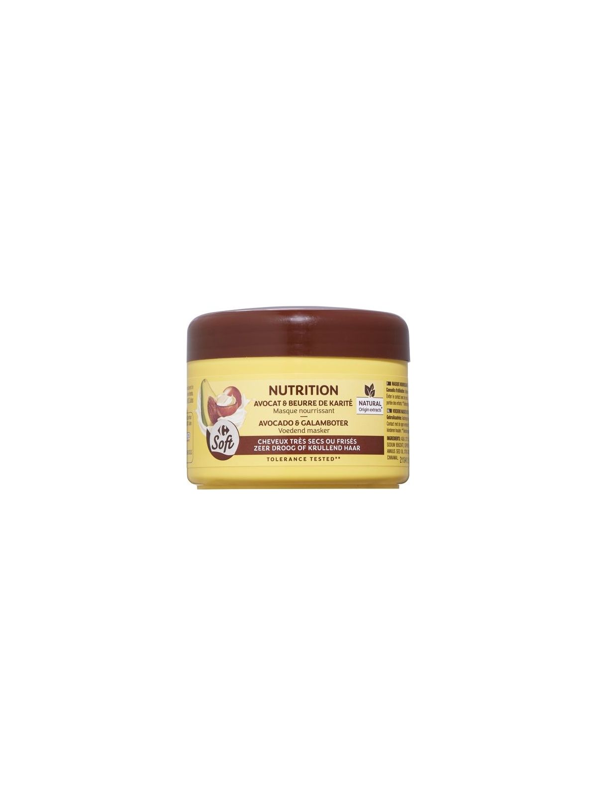 Masque Cheveux nourrissant CARREFOUR SOFT