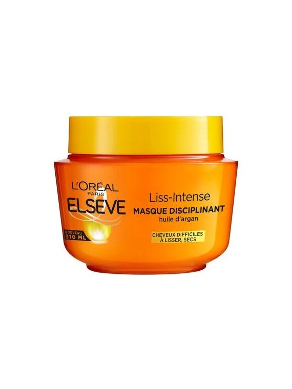 Masque Cheveux Disciplinant Cheveux Difficiles à Lisser Liss-intense ELSEVE