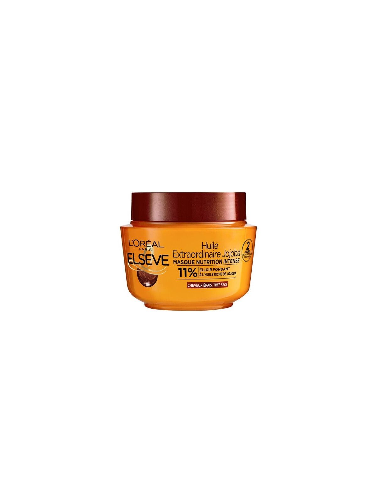 Masque Cheveux Nutrition Intense Cheveux Très Secs Huile Extraordinaire Jojoba ELSEVE