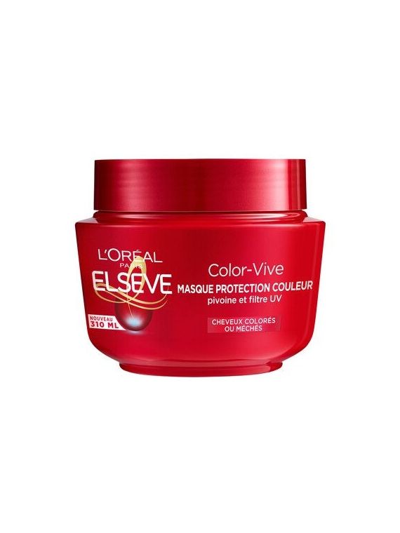 Masque Cheveux Protection Couleur Cheveux Colorés Color-Vive ELSEVE