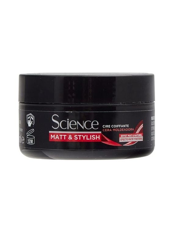 Cire coiffante effet mat & naturel SCIENCE