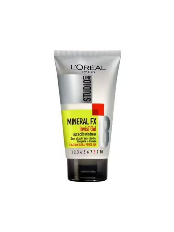 Gel Coiffant Mineral FX Gel Ultra Fixant 24h  STUDIO LINE