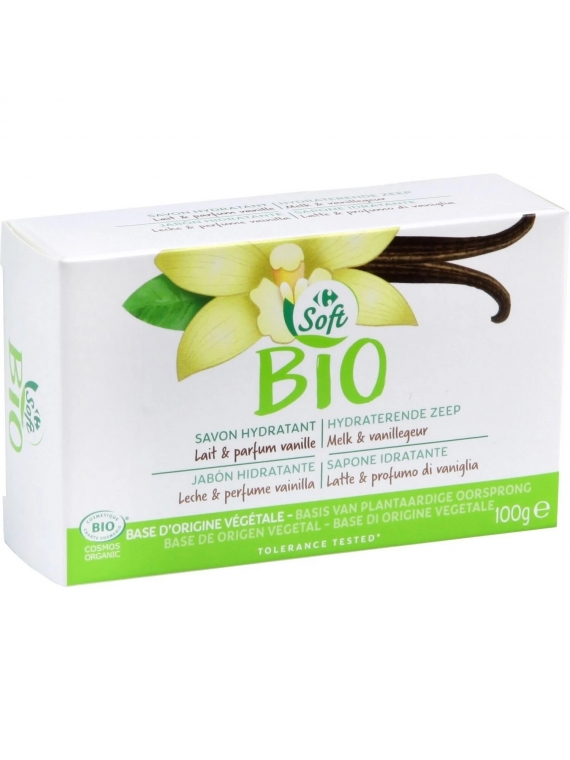 100G SAV.LAIT VANILLE BIO CRF